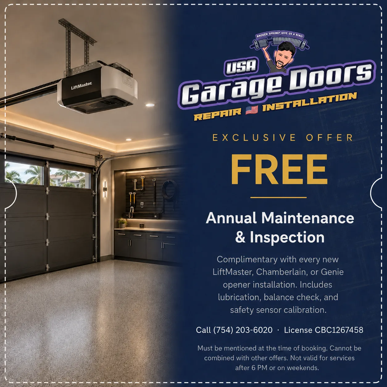 FREE Free Tune-Up w/ Opener coupon — code OPENERFREE, never expires